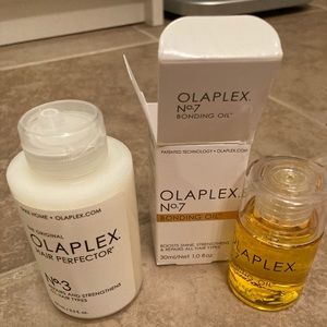 Brand New Olaplex No. 3 and Used Once Olaplex No. 7